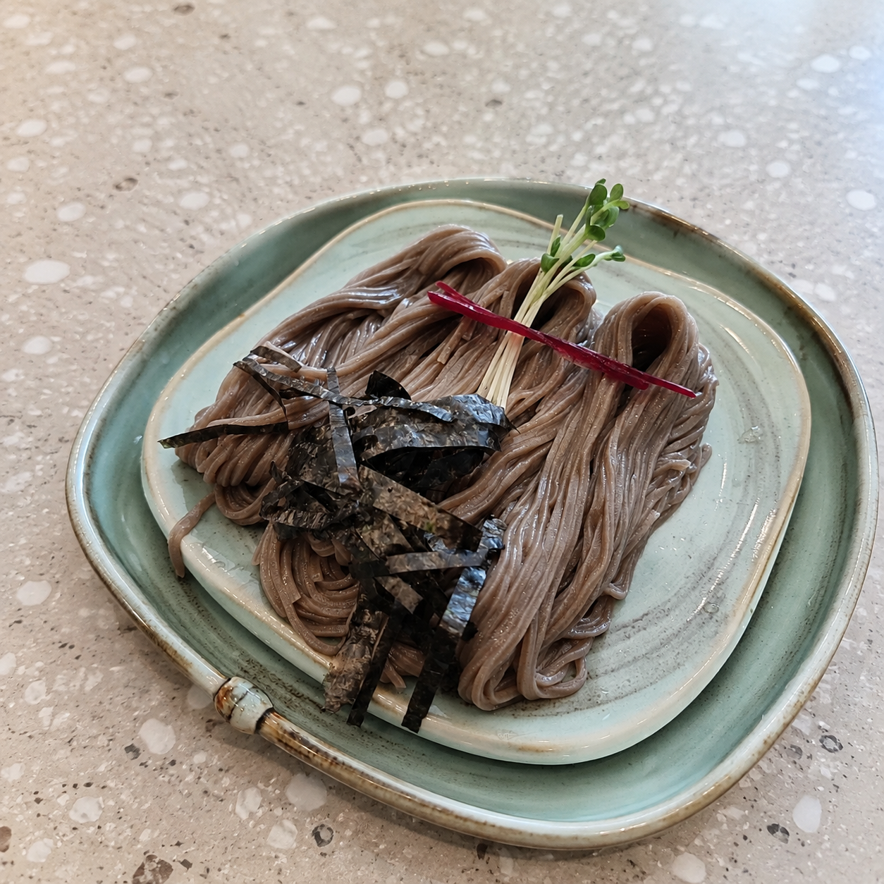 판메밀소바 플레이스 완성 사진