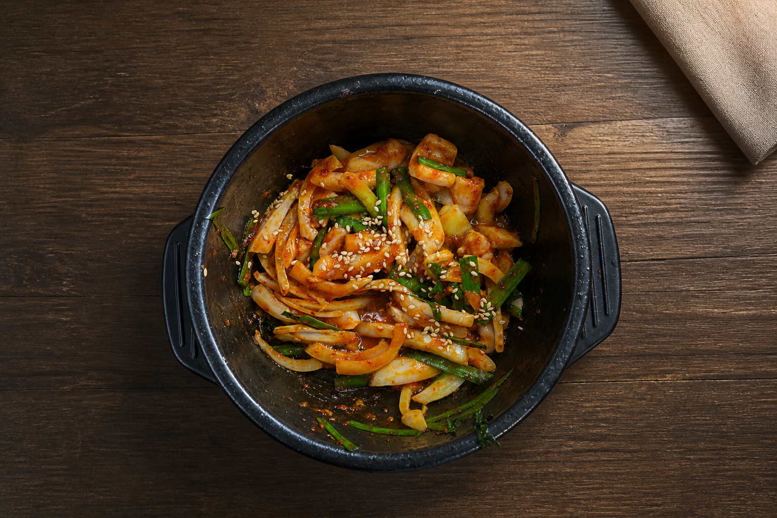 뚝배기김치볶음밥 플레이스 완성 사진
