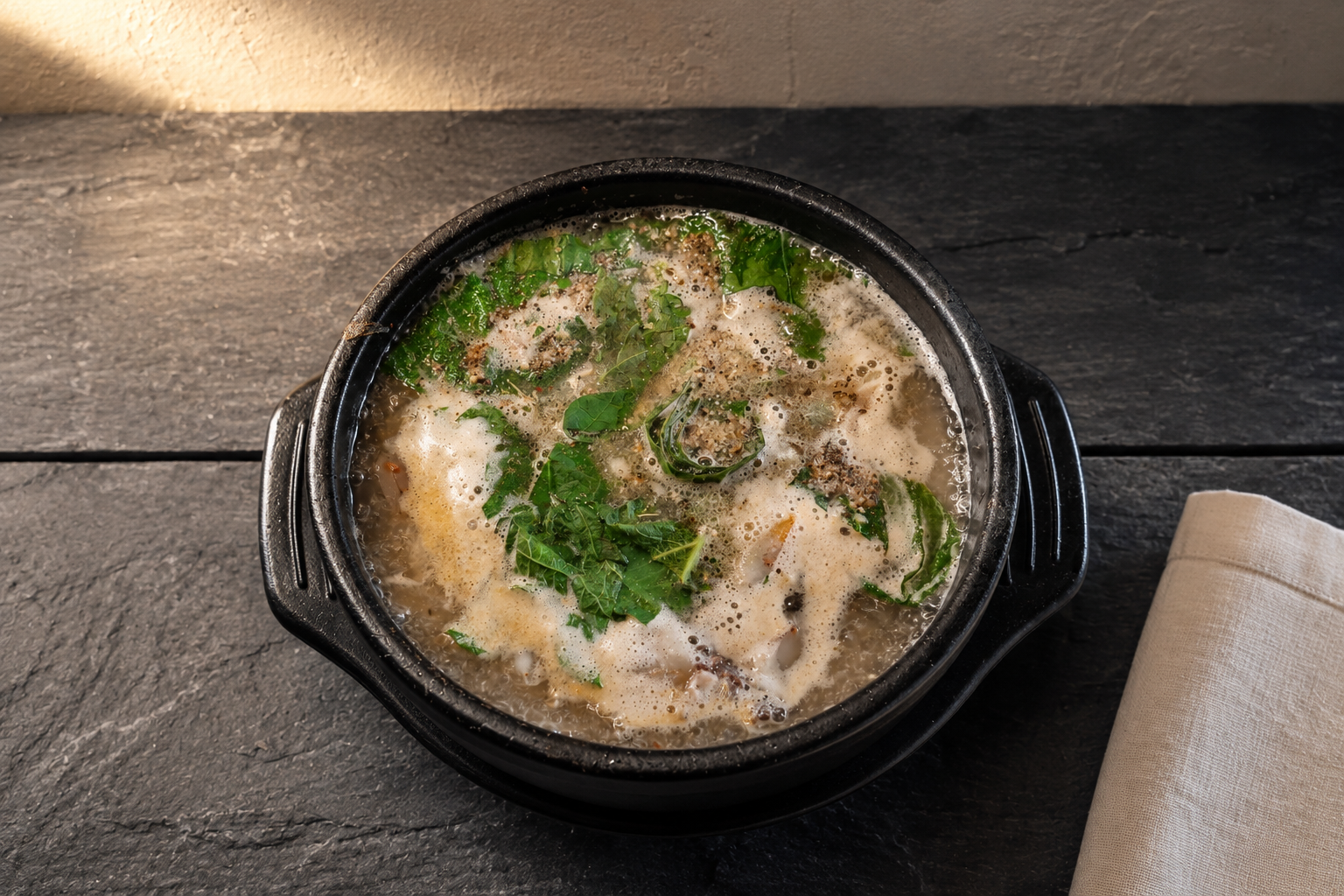 우사골순대국 플레이스 완성 사진