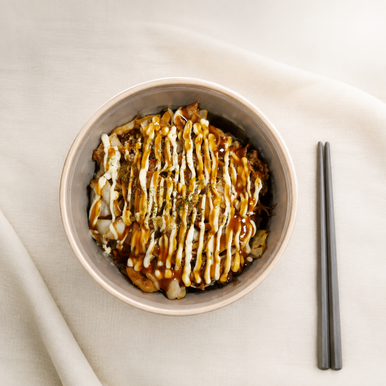 야끼소바 배달앱 완성 사진