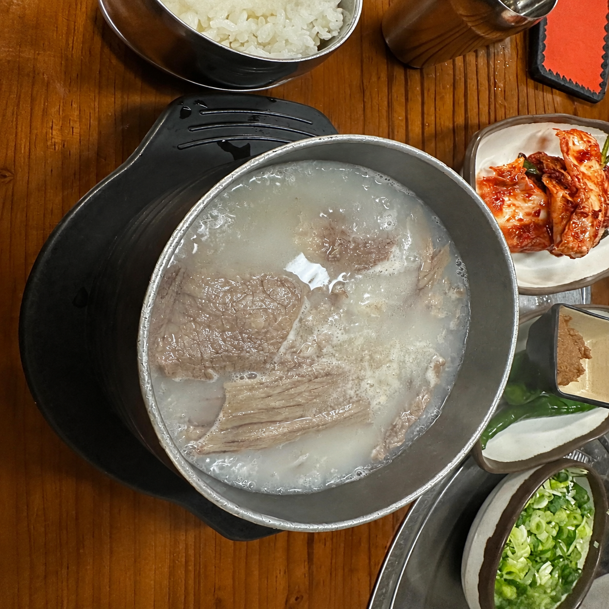 설렁탕 플레이스 완성 사진