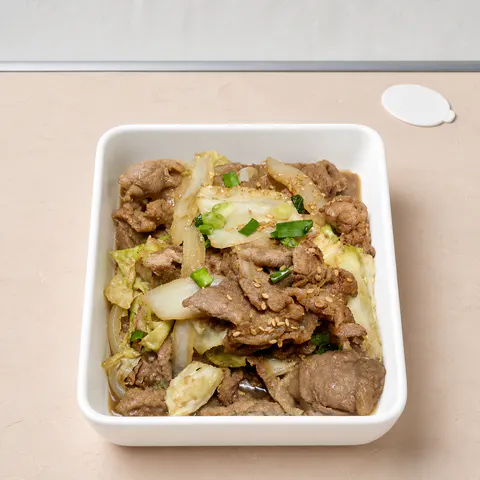직화 간장제육 배달앱 음식사진